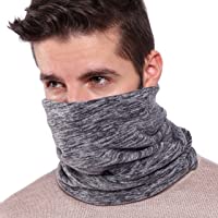 Arcweg Calentador de Cuello de Forro Polar Tubular Braga Cuello Moto Unisex Bufanda de Cuello antiviento y Multiuso…